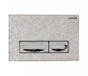 Изображение товара Клавиша смыва Creavit Design Ozel GP4009.36, механическая, хром матовый/нержавеющая сталь