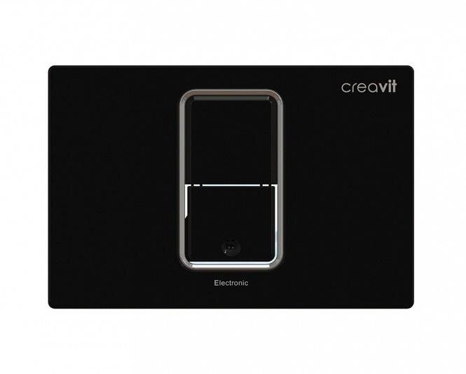 Изображение товара Creavit FP8002.02 сенсорная клавиша смыва для унитаза черная