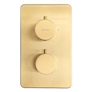 Изображение товара Смеситель Allen Brau Priority 5.3U123-GB термостатический золотой брашированный