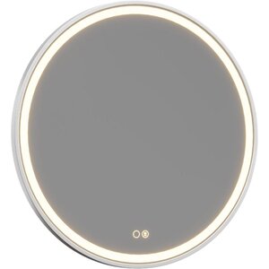 Изображение товара Зеркало Allen Brau Gravity 1.37001.AG, 70 см, с LED-подсветкой, с сенсорным выключателем, цвет серебро