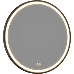 Изображение товара Зеркало Allen Brau Gravity 1.37001.BL, 70 см, с LED-подсветкой, с сенсорным выключателем, цвет черный Изображение товара Зеркало Allen Brau Gravity 1.37001.BL, 70 см, с LED-подсветкой, с сенсорным выключателем, цвет черный