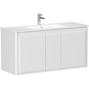 Изображение товара Тумба под раковину Allen Brau Paris 1.360004.WM, 120 см, подвесная, цвет белый матовый