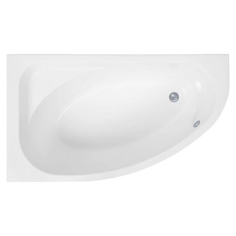 Изображение товара Ванна акриловая Aquanet Mia 00246496/00246884, 140 x 80 см, левая/правая, цвет белый