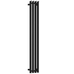 Изображение товара Полотенцесушитель электрический Сунержа Кантата 4.0 15-0885-1259, ширина 15.9 см, высота 120 см, ТЭН справа, цвет тёмный титан муар