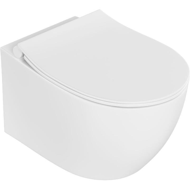 Изображение товара Allen Brau Fantasy 4.11035.21 — подвесной унитаз с торнадо‑смывом и сиденьем микролифт