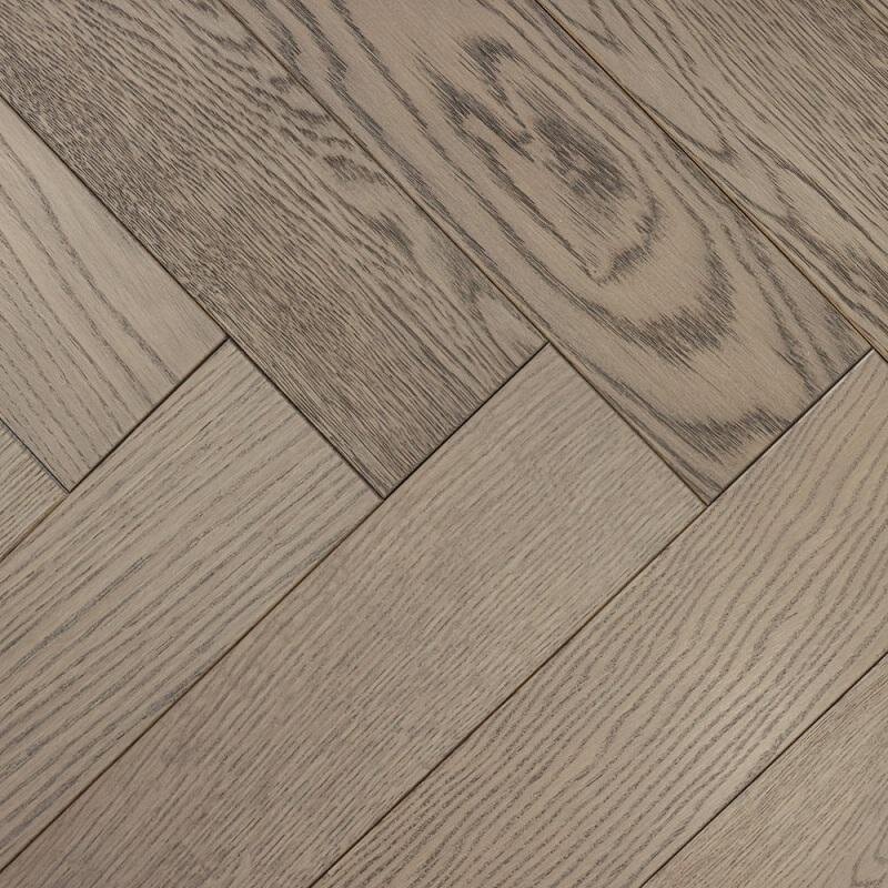 Изображение товара AlixFloor Английская ёлка ALX1038HB, дуб коричнево-серый, 10x60 см