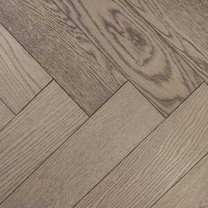 Изображение товара Инженерная доска AlixFloor Английская ёлка ALX1038HB, 10 x 60 см, Дуб коричнево-серый