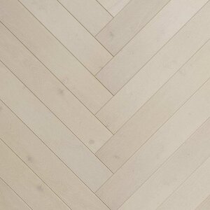Изображение товара Инженерная доска AlixFloor Английская ёлка ALX1053HB, 10 x 60 см, Дуб кристально-белый