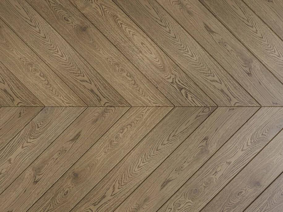 Изображение товара Инженерная доска AlixFloor Французская ёлка ALX1058CV, 10 x 60 см, Дуб кантри тёмный