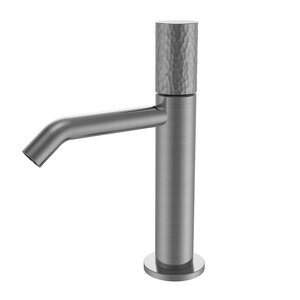 Изображение товара Смеситель Vincea Аура (Aura) VBF-6AU1GM для раковины, вороненая сталь