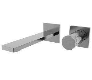 Изображение товара Смеситель Vincea Альто (Alto) VBFW-6AL1GM, для раковины, с внутренней частью, вороненая сталь