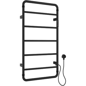 Изображение товара Полотенцесушитель электрический Allen Brau Priority 7.31002-31, ширина 48 см, высота 90 см, диммер справа, цвет черный матовый