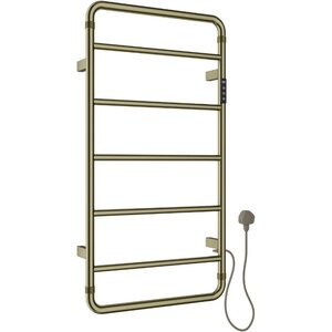 Изображение товара Полотенцесушитель электрический Allen Brau Priority 7.31002-GB, ширина 48 см, высота 90 см, диммер справа, цвет золото браш