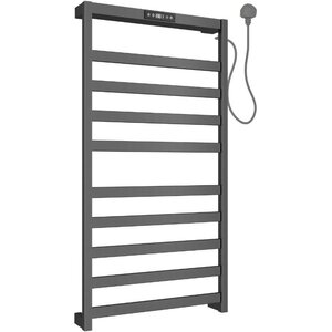Изображение товара Полотенцесушитель электрический Allen Brau Reality 7.32001-GM, ширина 48 см, высота 90 см, подключение справа, цвет графит браш