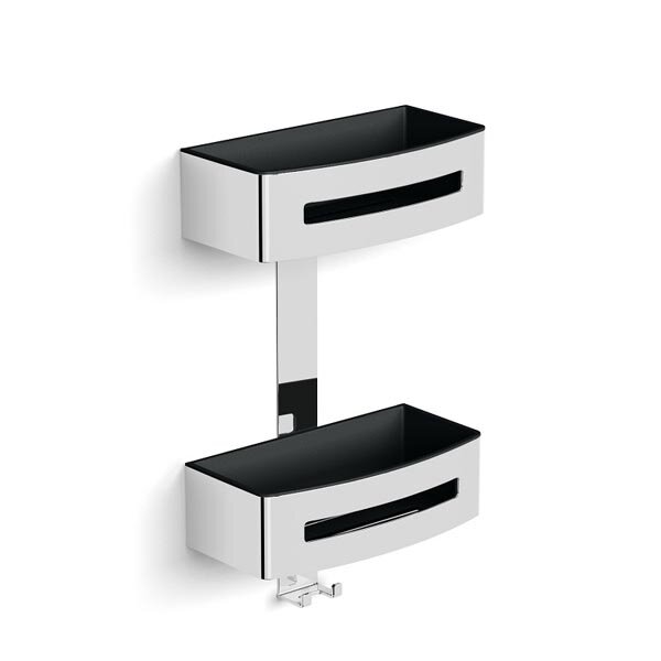 Изображение товара Langberger 75762 полка для душа латунь хром 38x22x11 см