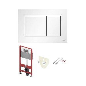 Изображение товара Инсталляция для унитаза TECE Base N500417, клавиша белый матовый 