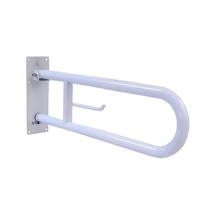 Изображение товара Поручень полукруглый Nofer 15051.60.W для людей с ограниченными возможностями 60 см, цвет белый