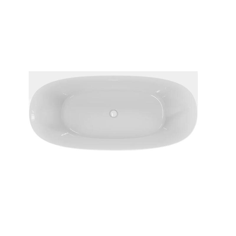 Изображение товара Ванна Cezares Lux CZR-LUX-WALL-170-80-58 Полукруглая пристенная 1700x800x580 мм