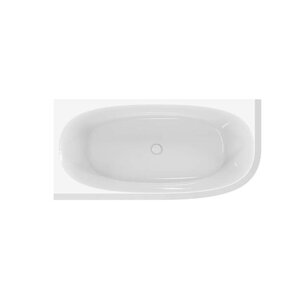 Изображение товара Ванна акриловая Cezares Lux CZR-LUX-CORNER-165-80-58-L/CZR-LUX-CORNER-165-80-58-R, 165 х 80 см, цвет белый, левая/правая