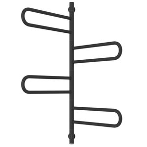 Изображение товара Полотенцесушитель электрический поворотный Сунержа Парео 4.0 15-0823-0978, высота 100 см, ширина 55 см, цвет темный титан муар