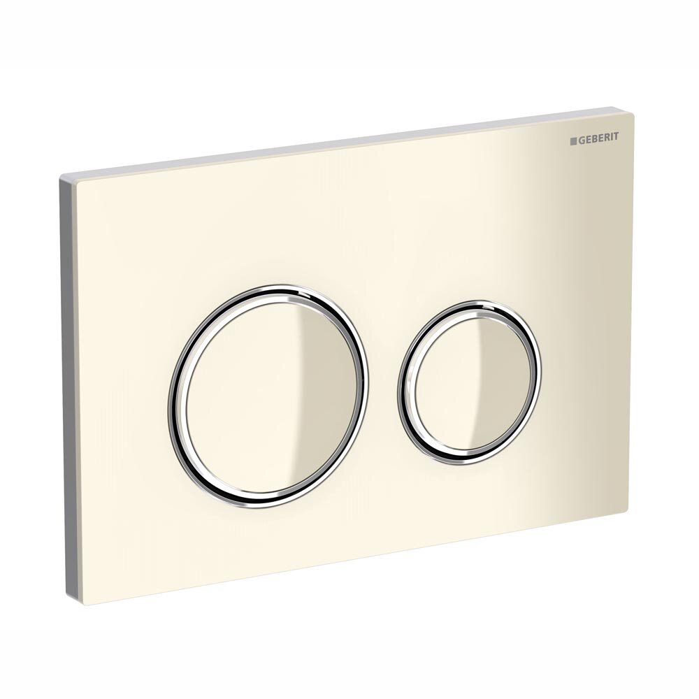 Изображение товара Geberit Sigma 115. 884. TG. 1 Type 21 - клавиша смыва металл/стекло, глянц. хром