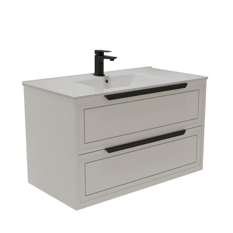 Изображение товара Тумба под раковину ЗОВ Севилья S80W подвесная, белый матовый, 79x45.5x58.5 см