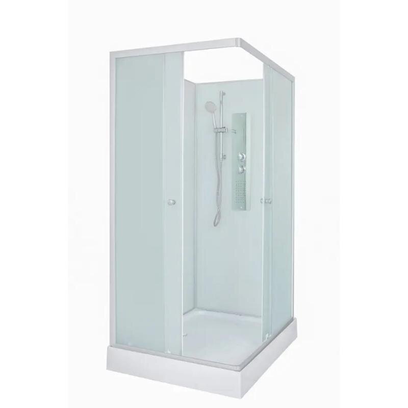 Изображение товара Душевая кабина Dto LK215NGM, 120 х 90 см, поддон низкий, стекло матовое, профиль хром матовый Изображение товара Душевая кабина Dto LK215NGM, 120 х 90 см, поддон низкий, стекло матовое, профиль хром матовый