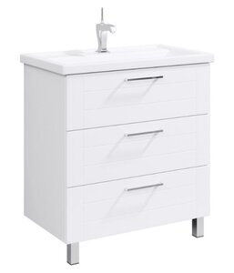 Изображение товара Тумба под раковину Aqwella Манчестер 80, напольная, белый, MAN01083