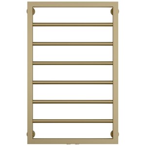 Изображение товара Полотенцесушитель водяной Сунержа Канцлер 32-0254-8050, высота 80 см, ширина 50 см, нижнее подключение 50 см, цвет золотой шелк