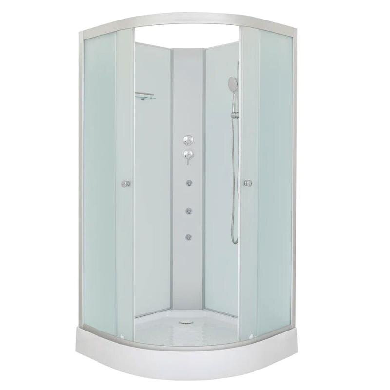 Изображение товара Душевая кабина LM909NGM5 90x90 см с гидромассажем, низкий поддон