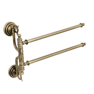 Изображение товара Полотенцедержатель Boheme Barocco 10666, двойной, бронза