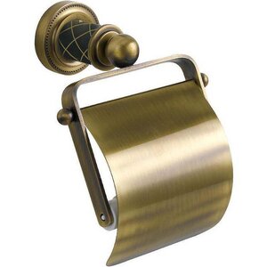 Изображение товара Держатель туалетной бумаги Boheme Murano 10901-B-BR, бронза/черный