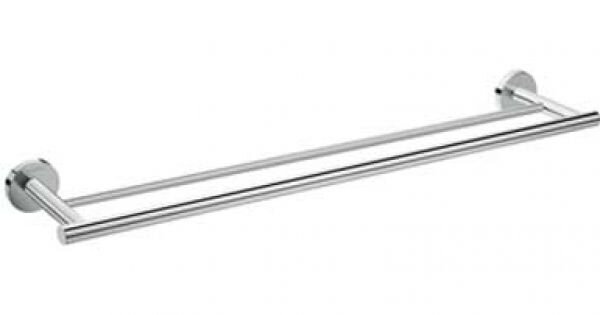 Изображение товара Полотенцедержатель двойной Hansgrohe Logis 60 см хром для ванной комнаты
