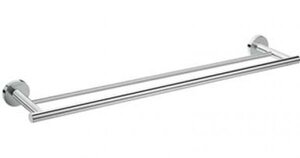 Изображение товара Полотенцедержатель Hansgrohe Logis, двойной, 60 см, хром, 41712000