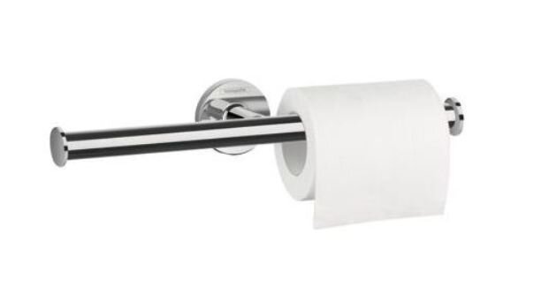 Изображение товара Двойной держатель туалетной бумаги Hansgrohe Logis хром, настенная установка