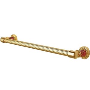 Изображение товара Полотенцедержатель Boheme Murano 10902-R-G, 60 см, золото/рубиновый