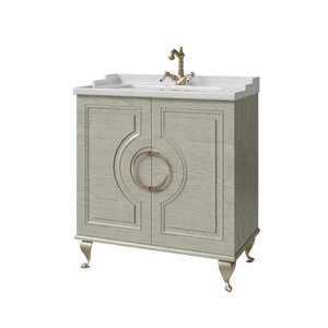 Изображение товара Тумба под раковину Caprigo Valletta 35312-RF13, 80 см, напольная, цвет беленый дуб