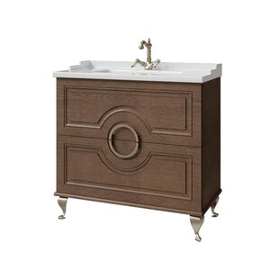 Изображение товара Тумба под раковину Caprigo Valletta 35318-RF15, 90 см, напольная, цвет светлый орех