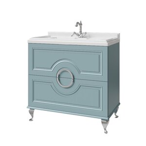 Изображение товара Тумба под раковину Caprigo Valletta 35318-SF015, 90 см, напольная, цвет антарктида