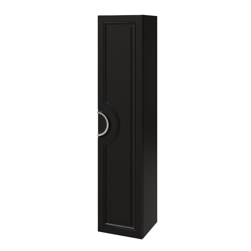 Изображение товара Шкаф-пенал Caprigo Valletta Smalty 35350L eml-020.000.00.05/35350R eml-020.000.00.05, 35 см, подвесной, цвет черный, левый/правый