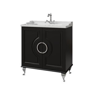 Изображение товара Тумба Caprigo Valletta Smalty 35312eml-020.000.00.05 80 см, черная