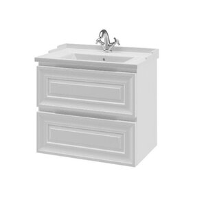 Изображение товара Тумба под раковину Caprigo Ponza 13520-021.000.00.05, 70 см, подвесная, цвет белый