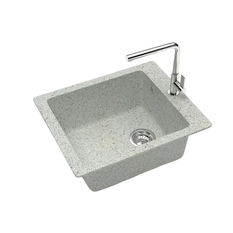 Изображение товара Мойка Maretti MR425-GR 42.5 см из искусственного камня, серый Изображение товара Мойка Maretti MR425-GR 42.5 см из искусственного камня, серый