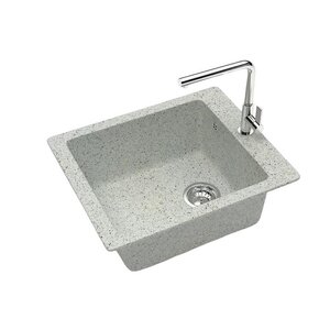 Изображение товара Кухонная мойка Maretti Kitchen MR425-GR, 42.5 см, искусственный камень, серый