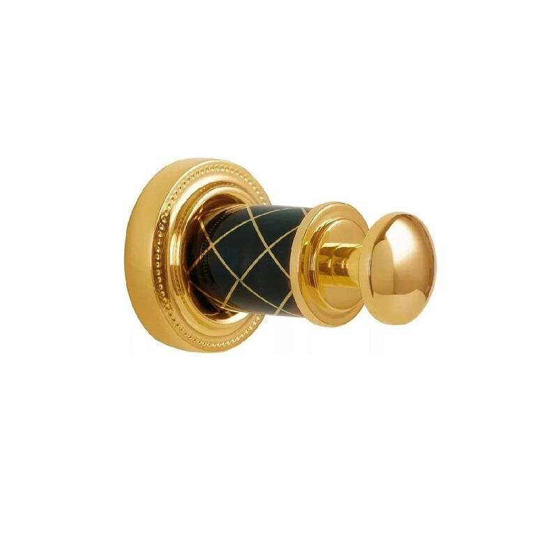 Изображение товара Крючок Boheme Murano 10906-B-G, золото/черный Изображение товара Крючок Boheme Murano 10906-B-G, золото/черный