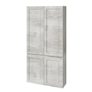 Изображение товара Шкаф-пенал Caprigo Wales 36051-RF14, 80 см, подвесной, цвет белый клен