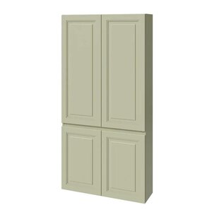 Изображение товара Шкаф-пенал Caprigo Wales 36051-SF024, 80 см, подвесной, цвет фисташка