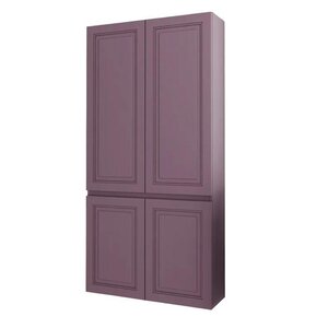 Изображение товара Шкаф-пенал Caprigo Wales Smalty 36051eml-045.000.00.20, 80 см, подвесной, цвет лиловый 