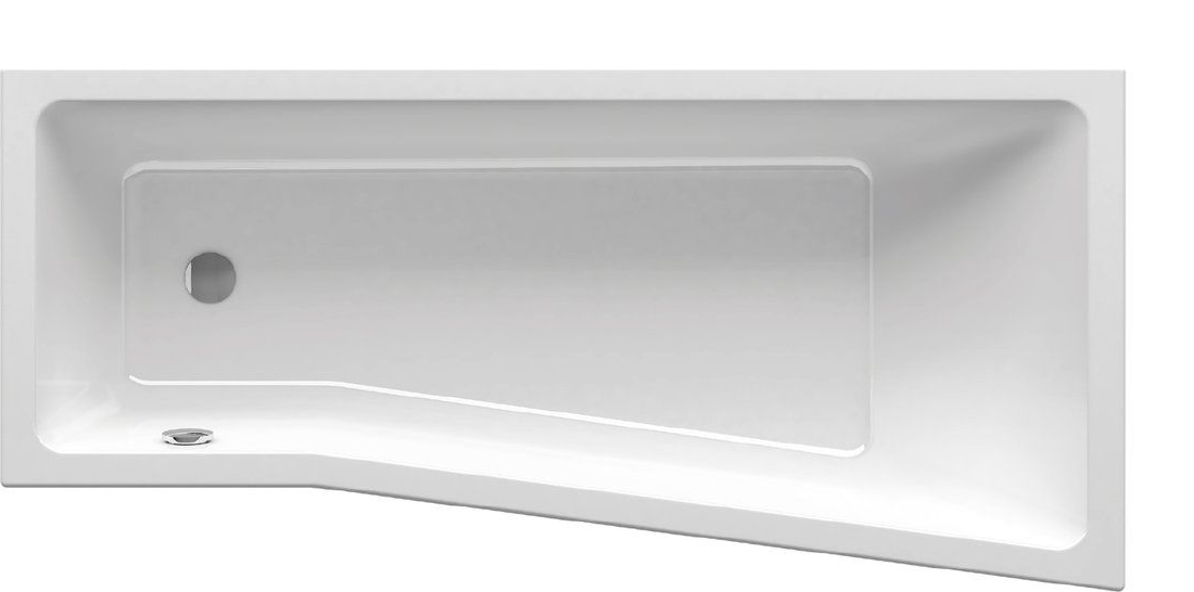 Изображение товара Акриловая ванна Ravak Be Happy II 160x75 см асимметричная белая Чехия