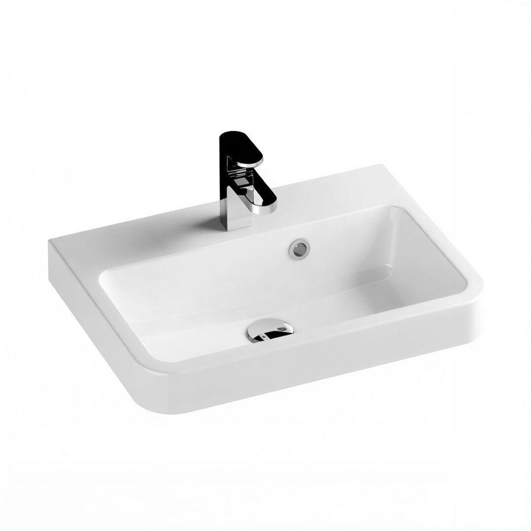 Изображение товара Раковина Ravak Be Happy II 55 см белый XJA01155000